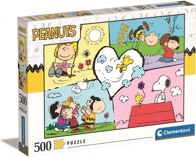 Clementoni Peanuts Puzzle 500 Teile