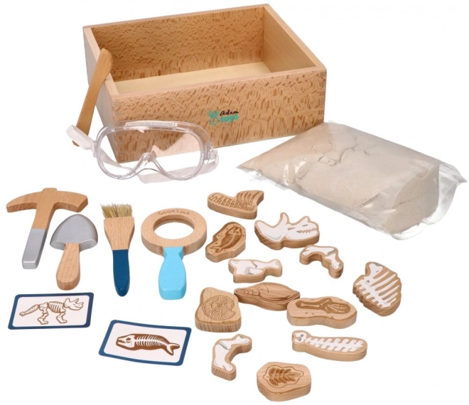 Archäologie Spielset mit kinetischem Sand