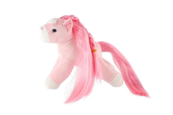 Pinker Plüsch Einhorn in Handtasche