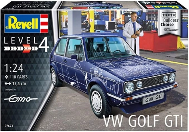 Plastikmodell VW Golf GTI Builders Choice