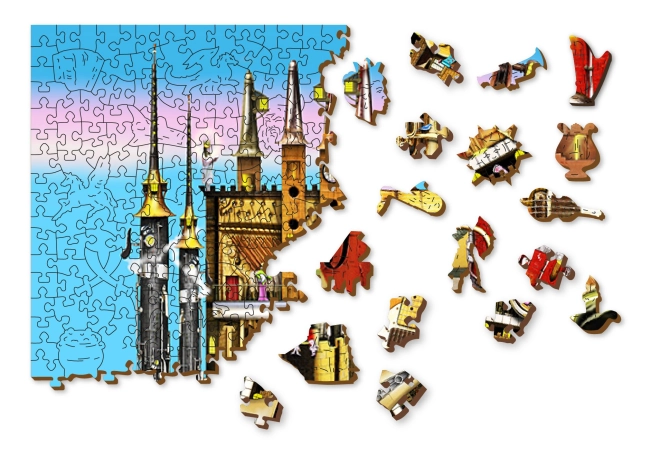 Beidseitiges Puzzle 2-in-1 für doppelten Spielspaß