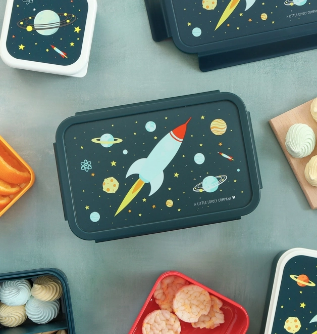 Lunchbox Weltraumrakete