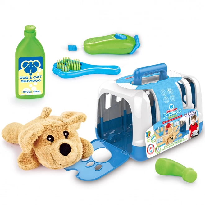 Woopie tragbares tierarzt-spielset mit Hund