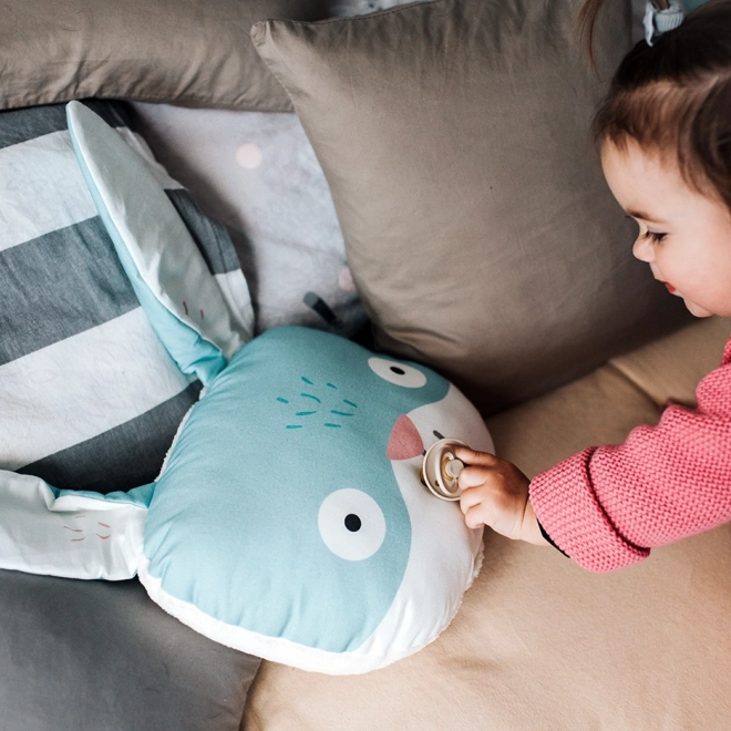 Ababu Kuschelkissen Häschen für Kinder