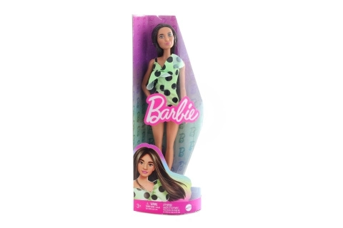 Barbie Fashionistas Puppe im gepunkteten Overall