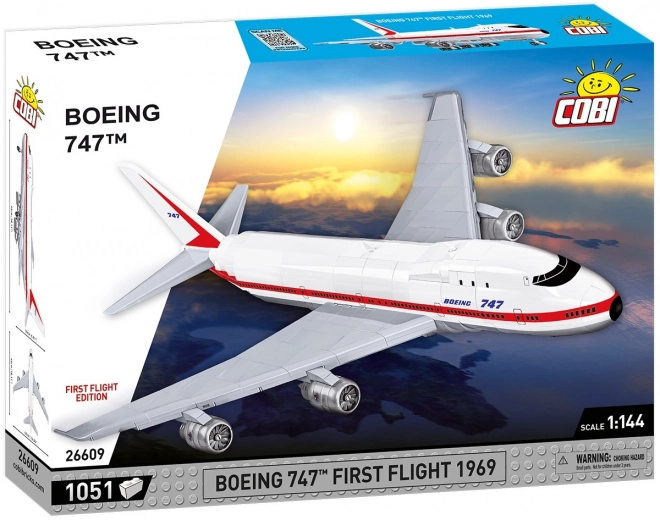 COBI Boeing 747 Erste Flug 1969 Bausatz