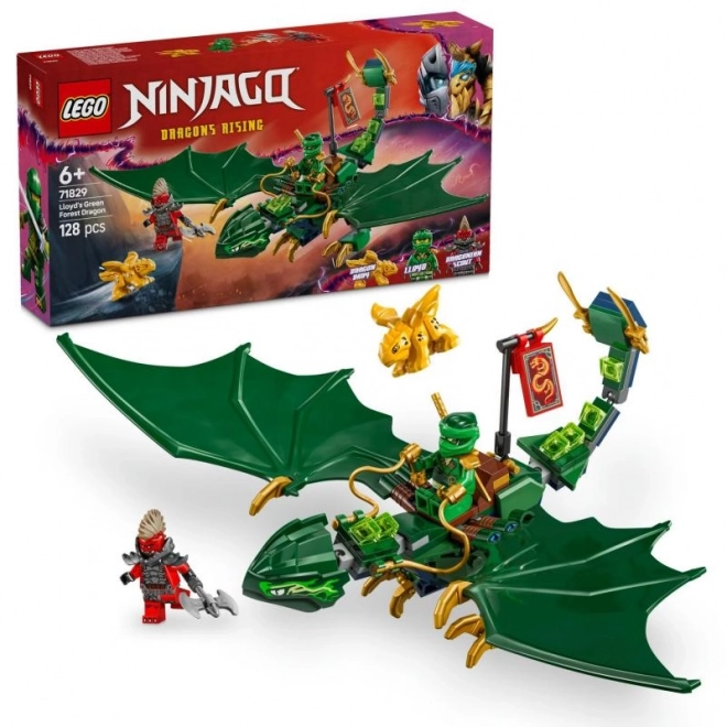 Lego Ninjago Grüner Wald Drache von Lloyd