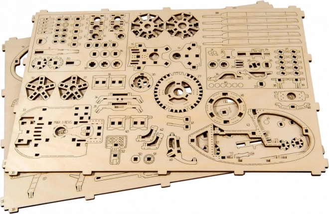 Holzpuzzle Militärhubschrauber