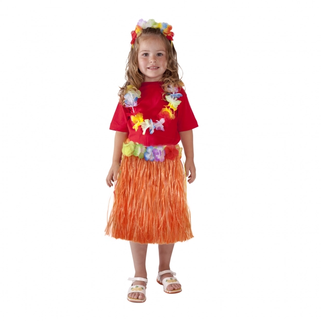 Hawaiirock Kinder Orange 45 cm