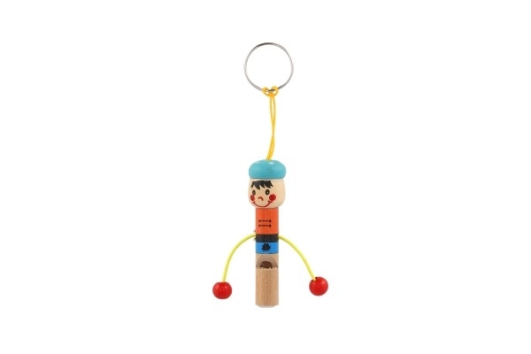 Holzpuppe Pfeife mit Schlaufe