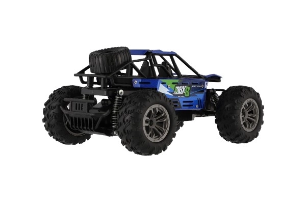 Fernbedienung Geländewagen Blau 22cm