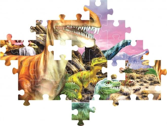 Clementoni Dinosaurier Puzzle 104 Teile