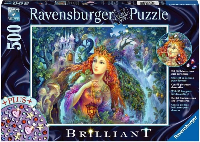 Ravensburger Puzzle mit Edelsteinen Feenstaub 500 Teile