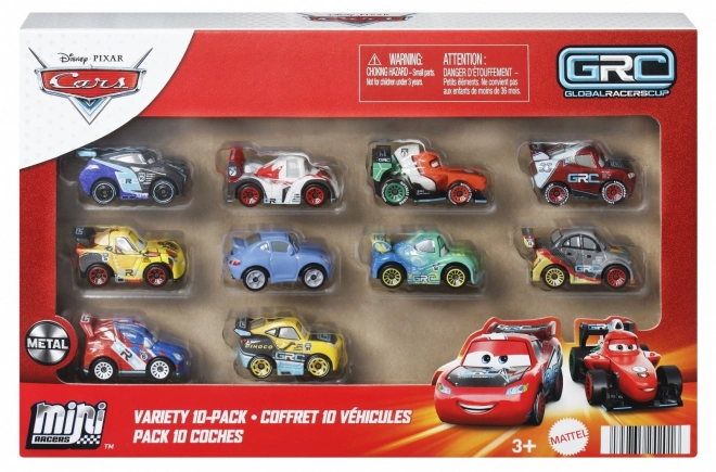 Mikroautos 10er-Pack von DISNEY PIXAR CARS