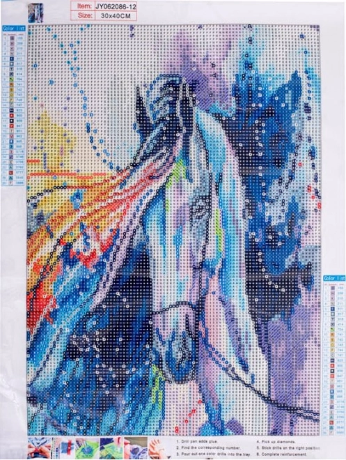 Diamantmalerei Pferd 30x40cm