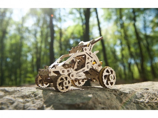 Ugears 3D Holzmechanisches Puzzle Mini Buggy