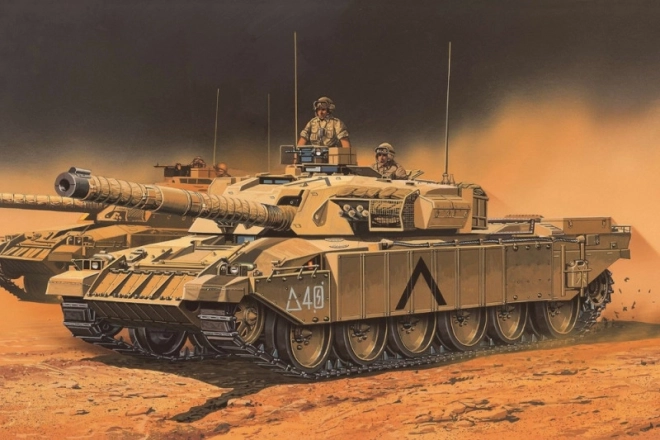 Plastikmodell British Army Challenger Mk.3 1/72