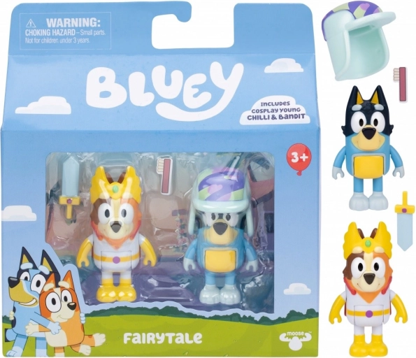 Bluey Märchenfiguren 2er-Pack