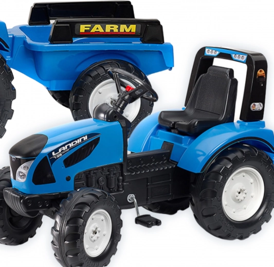 Abnehmbarer Anhänger für echten Bauernspaß