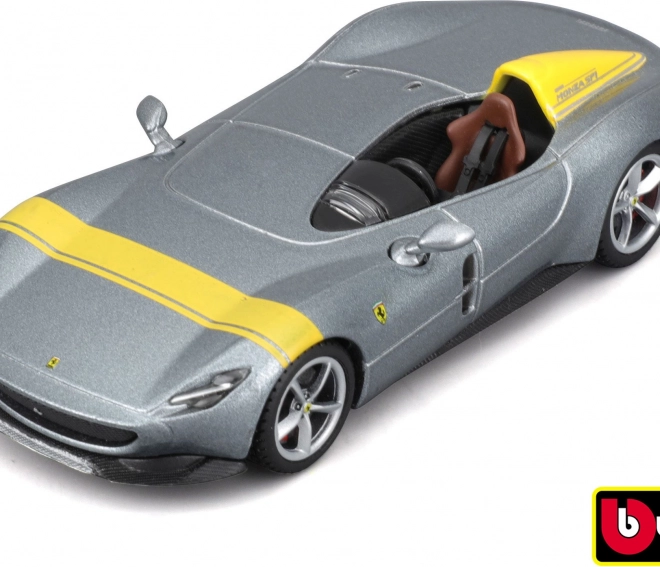 Ferrari Signature Series - Monza SP1 Silber/Gelb