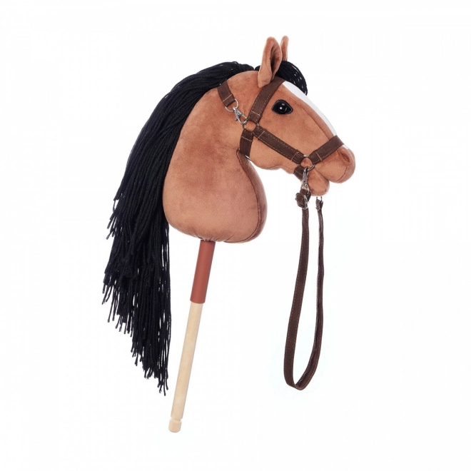 Stockpferd Hobby Horse HOPPIHORSE dunkelbraun