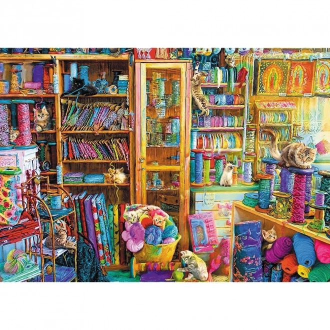 Trefl Katzenparadies Puzzle 2000 Teile
