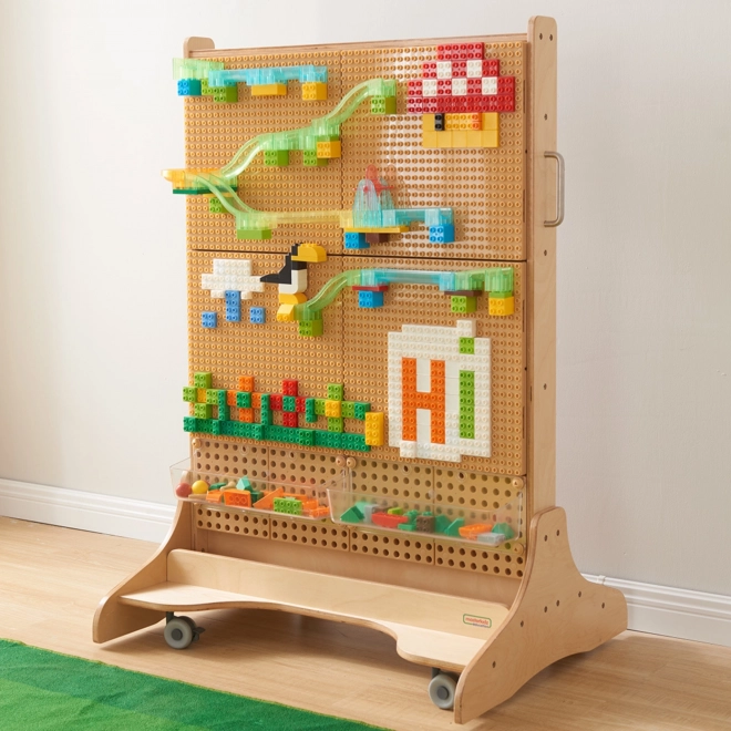 Masterkidz Holz-STEM-Tafel Freistehend mit Zubehör