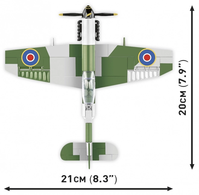 Cobi Spitfire Mk. XVI Bubbletop Konstruktionsbausatz