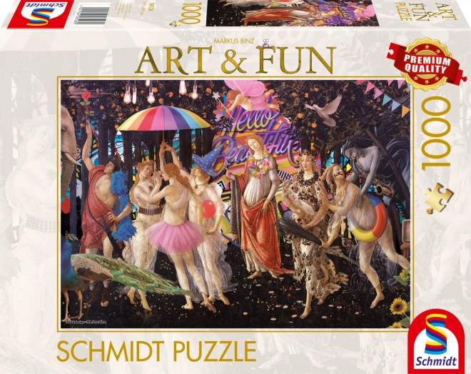 Schmidt Puzzle Kunst & Spaß: Frühling 2024, 1000 Teile