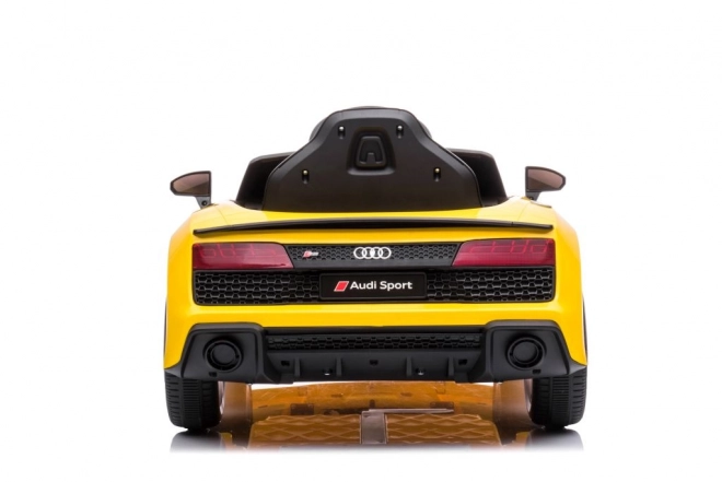 Elektrisches Kinderauto Audi R8 Gelb