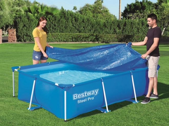 Bestway Poolabdeckung für rechteckige Rahmenpools