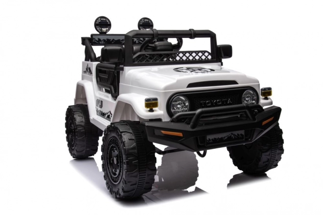 Spielzeugauto mit Batterie Weiß Toyota FJ 4x4