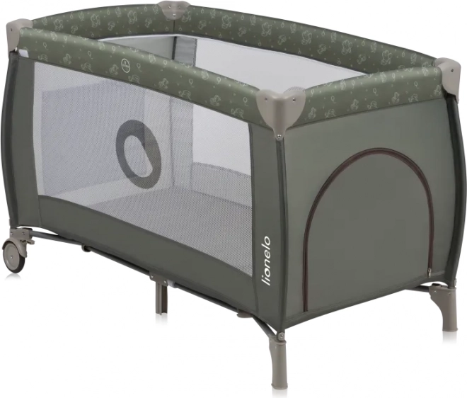 Reisebett Lionelo Sven Plus Beige Olive