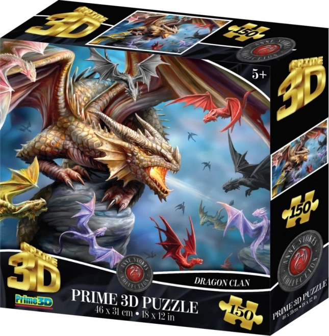 Drachen Clan 3D Puzzle 150 Teile