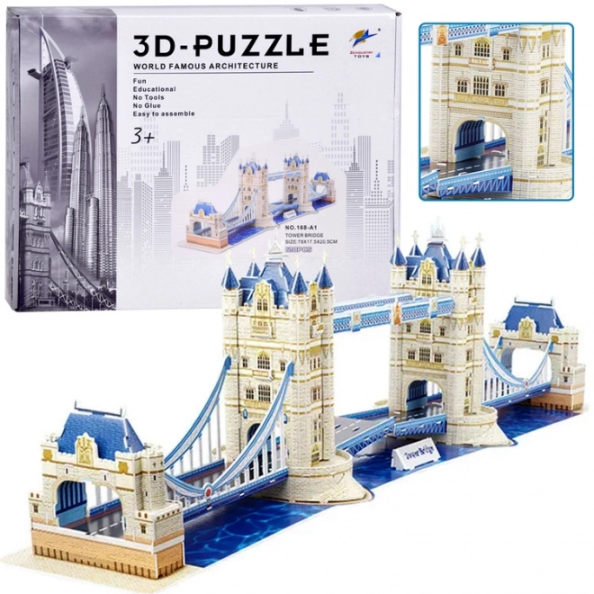 3D Puzzle Tower Bridge