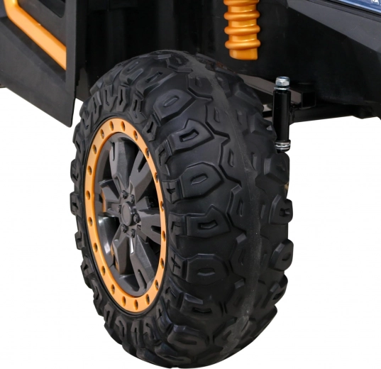 Komfortable EVA-Räder und Federung