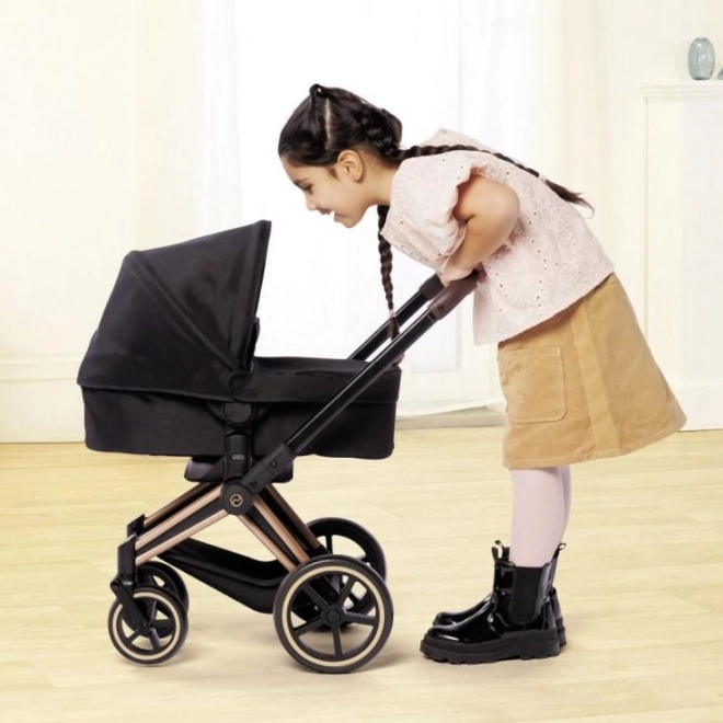 Puppenwagen Cybex 3 in 1 schwarz