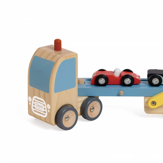 Holztransporter Classic World Spielset