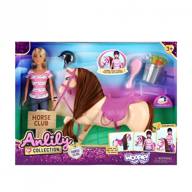 Woopie Royal: bezaubernde Puppe mit Pferd und Zubehör