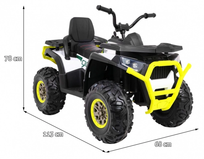Quad ATV Desert White