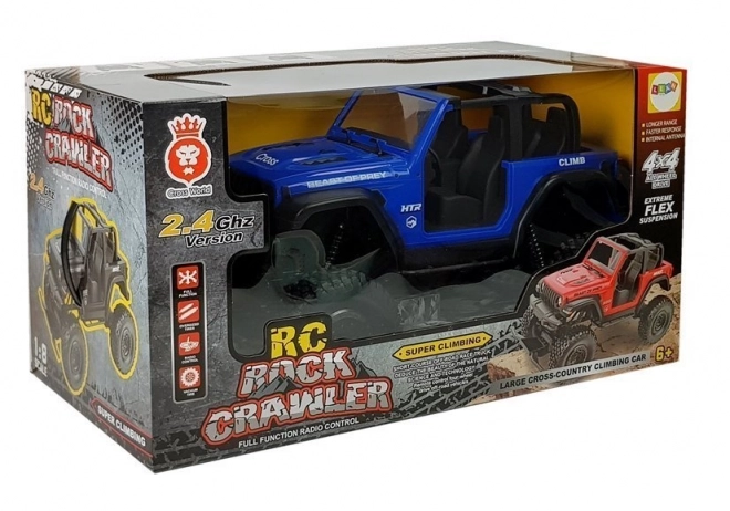 Ferngesteuertes Offroad Auto Blau