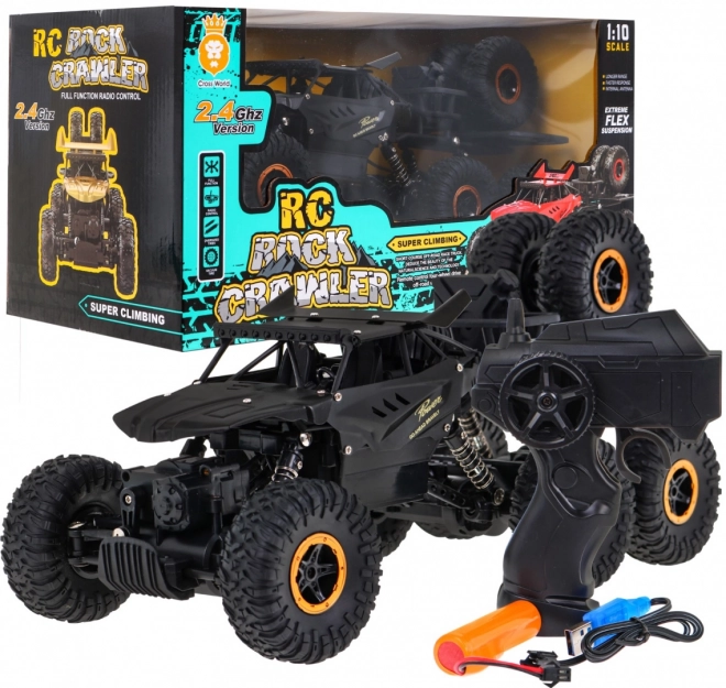 Crawler Rock kinderauto 6+ ferngesteuertes Modell 1:10 Antrieb 6x6 mit Ersatzrädern