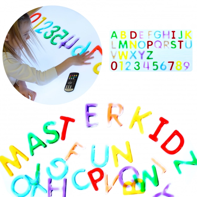 Buchstaben und Zahlen Montessori Set