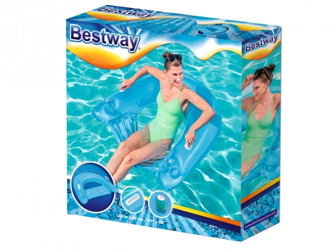 Komfortabler Schwimmstuhl Bestway – rot