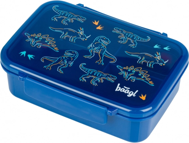 BAAGL Snackbox mit Fächern Dino