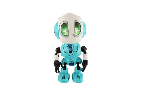 Robot ECHO 12cm, blau, mit Licht und Ton