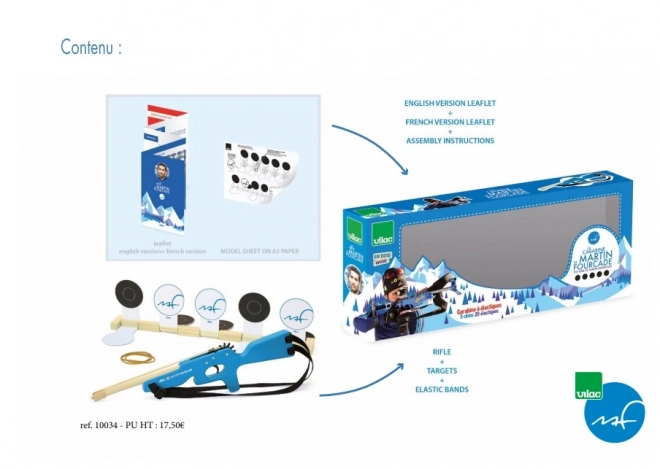 Vilac Biathlon-Kleinkalibergewehr Martin Fourcade