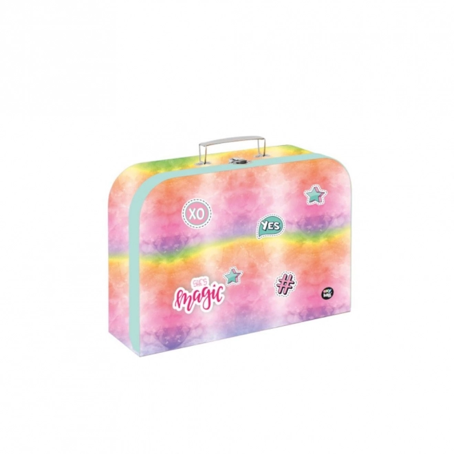 Laminierte Koffer 34 cm für Kinder - MAGIC