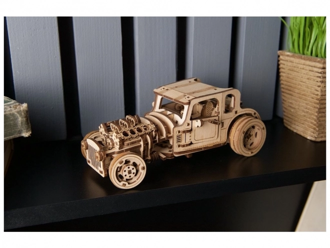 Ugears 3D Holzpuzzle Hot Rod Furious