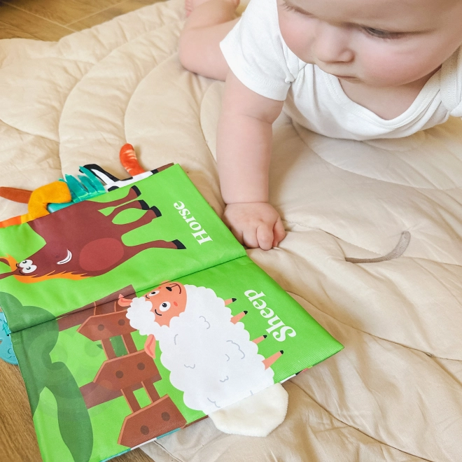 Woopie Baby Stoffbuch mit Tierschwänzen